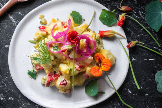 Miso potato salad