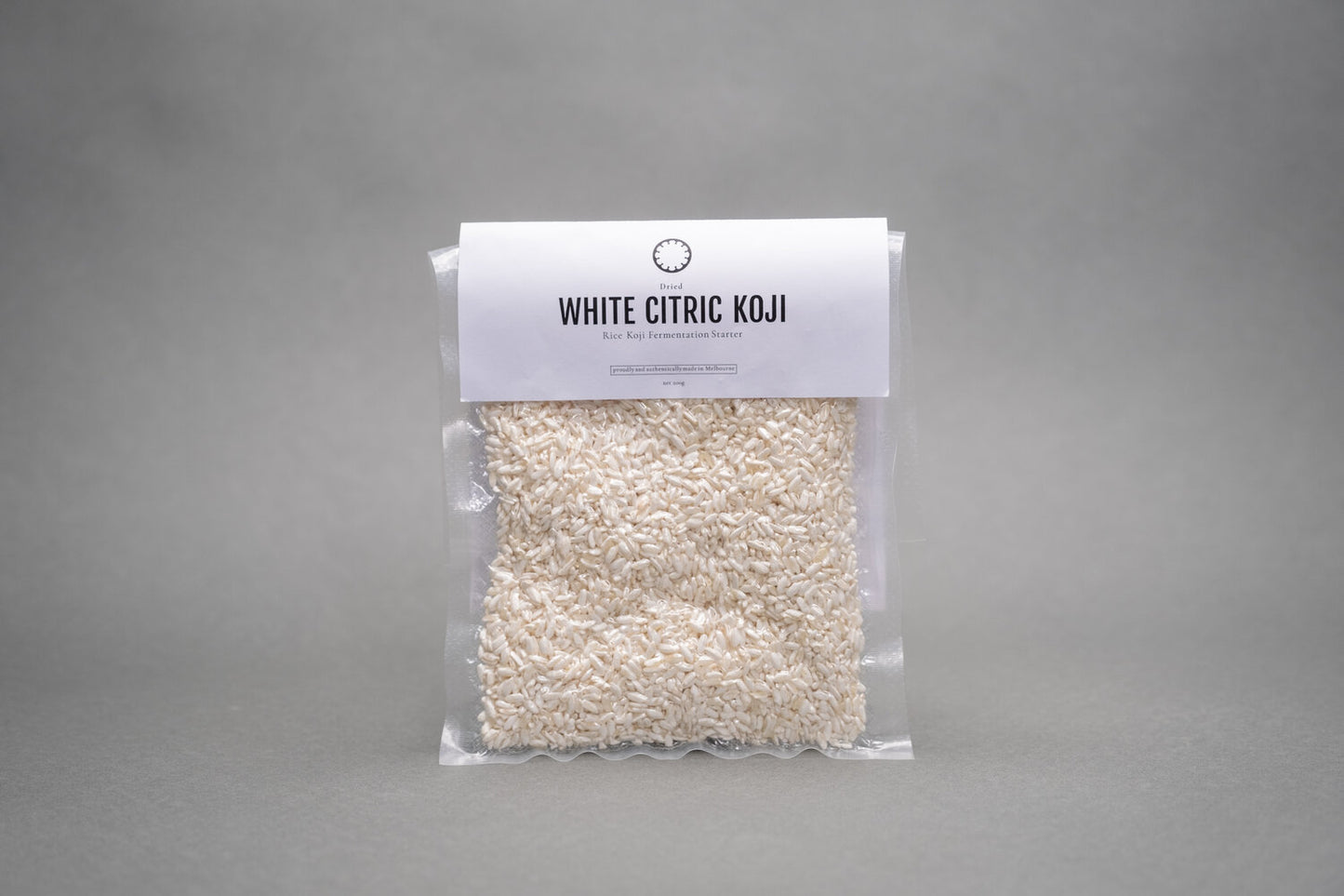 Dried Kome (Rice) Koji - White Citric Koji : Aspergillus Luchuensis Kawachii 200G