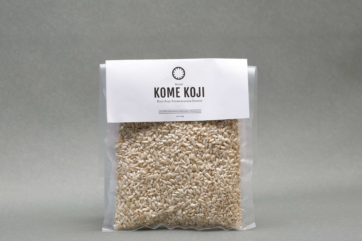 Dried Kome (Rice) Koji - Ki-Koji : Aspergillus Oryzae 200G